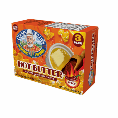 Cousin Willie'S Hot Butter Popcorn