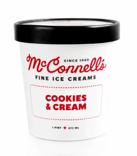Mcconnell'S Cookies & Cream Fine Ice Cream