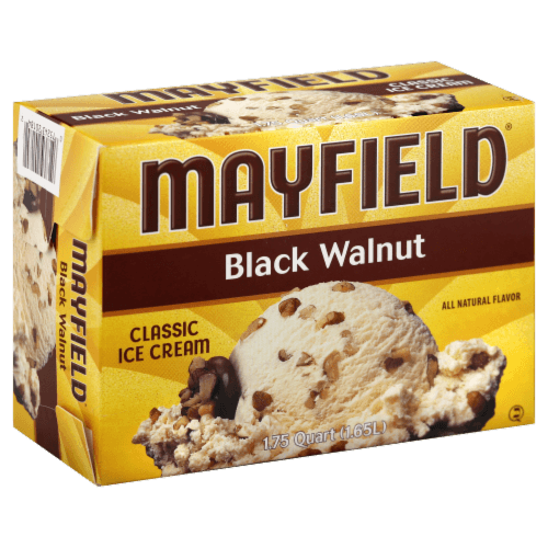 Mayfield Ice Cream, Classic, Black Walnut