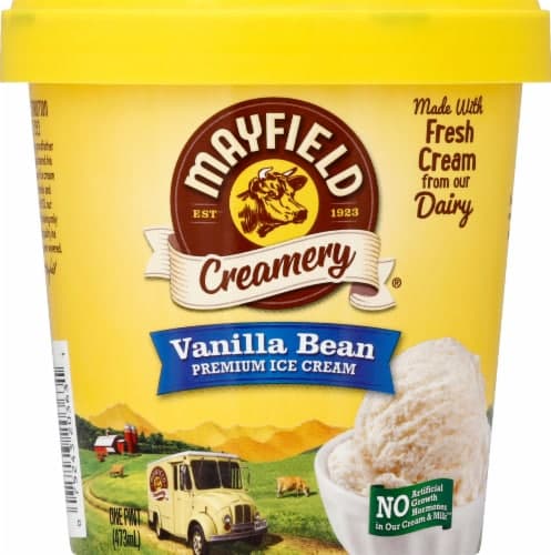Mayfield Ice Cream, Premium, Vanilla Bean