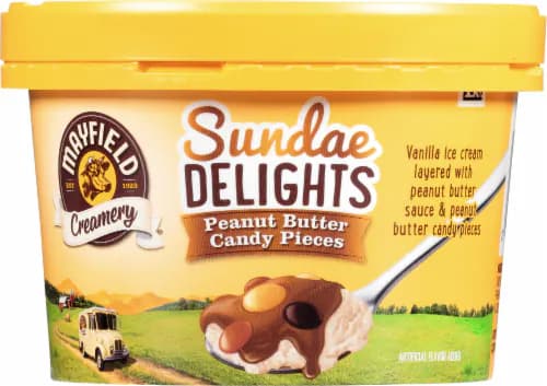 Mayfield Creamery Ice Cream, Peanut Butter Candy