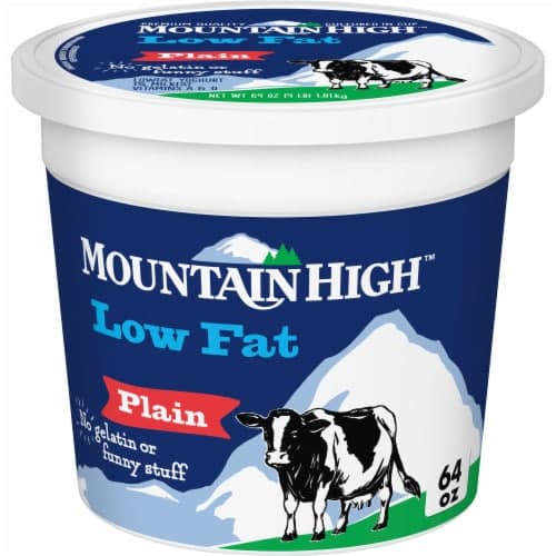 Mountain High Vanilla Low Fat Yogurt Tub