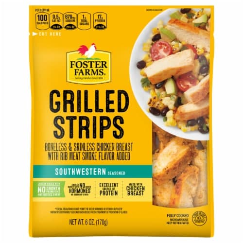 Foster Farms Chicken Breast Strips Southwestern Seasoned