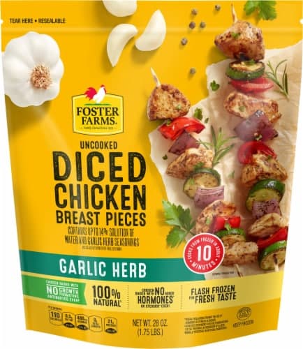 Foster Farms Saute Ready Garlic Herb Chicken
