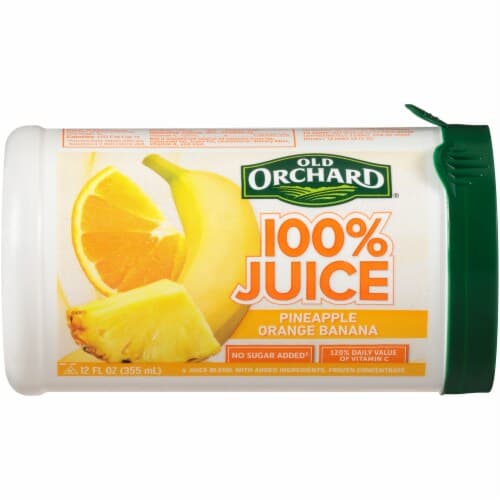 Old Orchard 100% Juice, Pineapple Orange Banana
