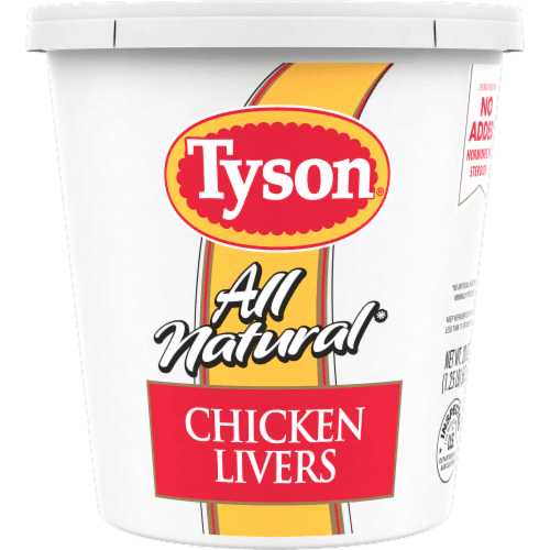 Tyson All Natural Fresh Chicken Livers