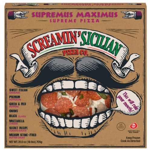 Screamin Sicilian Pizza Supremus Maximus Supreme