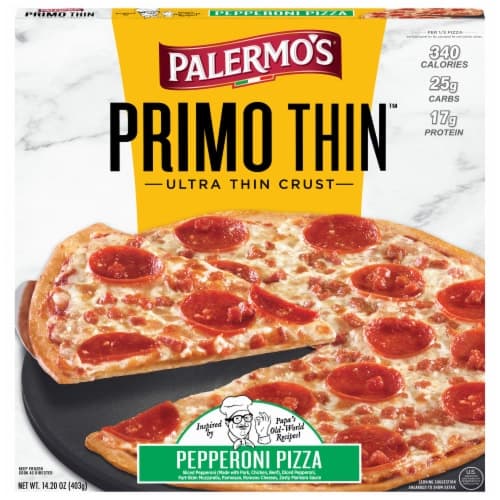 Palermo'S Primo Thin Ultra Thin Crust Pepperoni  Pizza