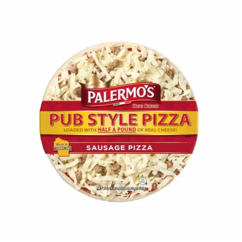 Palermo'S King Cheese Pub Style Sausage  Pizza