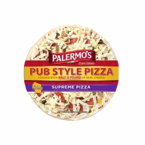 Palermo'S King Cheese Pub Style Supreme  Pizza