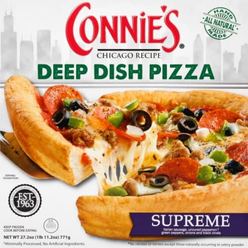 Connie'S Supreme Deep Dish  Pizza