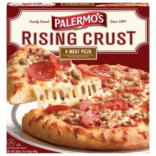 Palermos Rising Crust Four Meat  Pizza