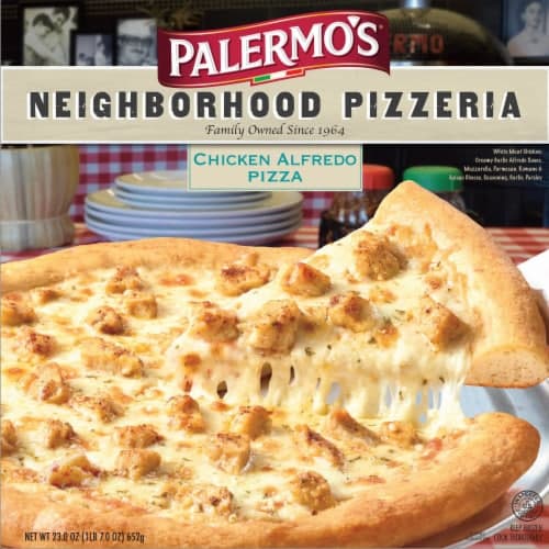Palermo'S Neighborhood Pizzeria Chicken Alfredo  Pizza