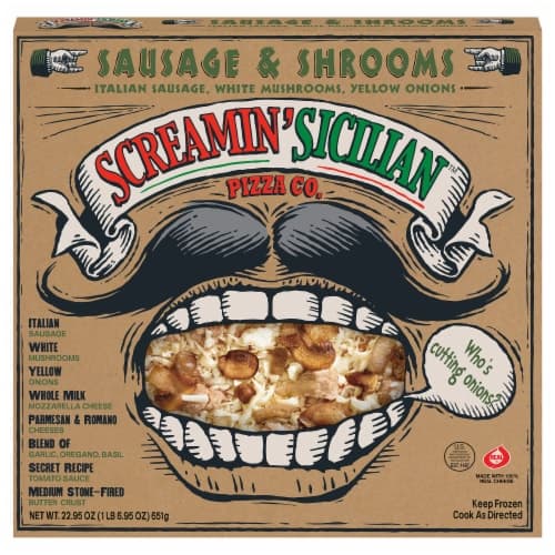 Screamin' Sicilian Sausage & Mushroom  Pizza