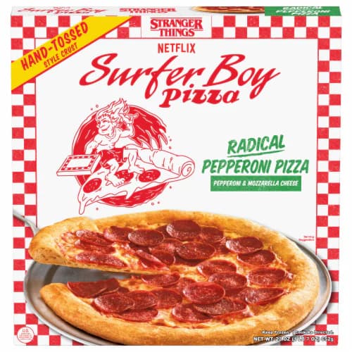 Surfer Boy Pizza Pepperoni Pizza