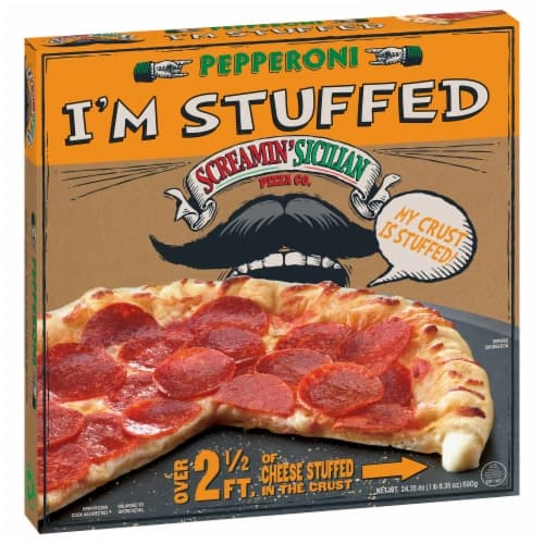 Screamin Sicilian Pepperoni Stuffed Crust  Pizza
