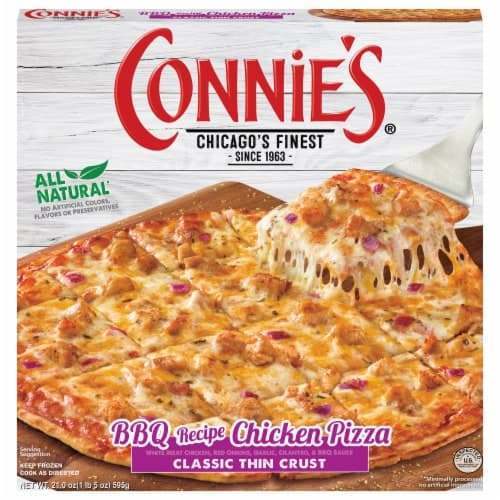Connie'S Chicken Pizza, Bbq Recipe, Classic Thin Crust