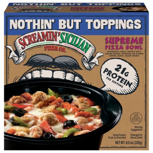 Screamin' Sicilian Supreme Pizza Bowl