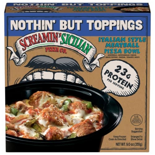 Screamin' Sicilian Italian Meatball Pizza Bowl