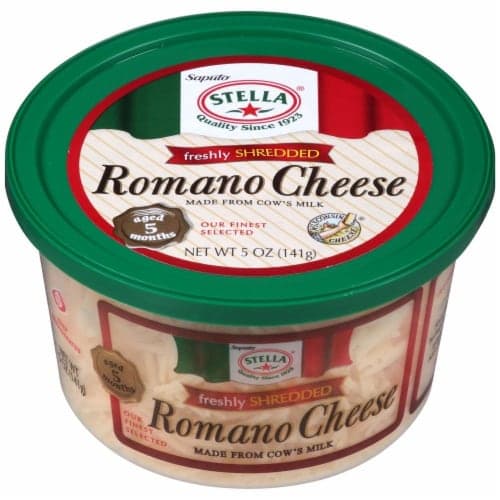 Stella Shredded Cheese, Romano