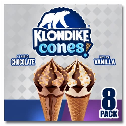 Klondike Ice Cream Cone Classic Vanilla Chocolate