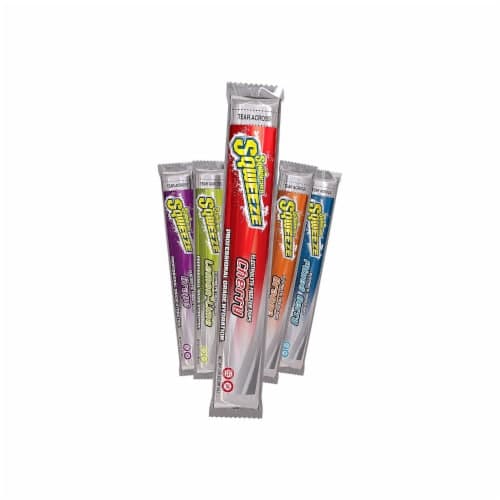 Sqwincher Sqweeze Assorted Flavor Electrolyte Freezer Pops