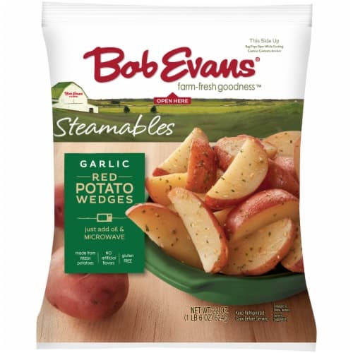 Bob Evans Steamables Garlic Red Potato Wedges