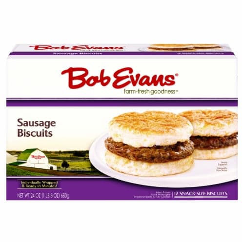 Bob Evans Sausage Biscuits, Snack Size
