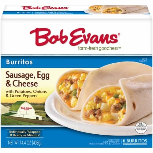 Bob Evans Burrito, Homestyle, Sausage, Egg & Cheese