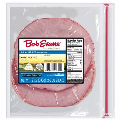 Bob Evans Fully Cooked Ham Steaks