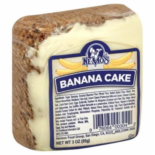 Nemo'S Banana Cake