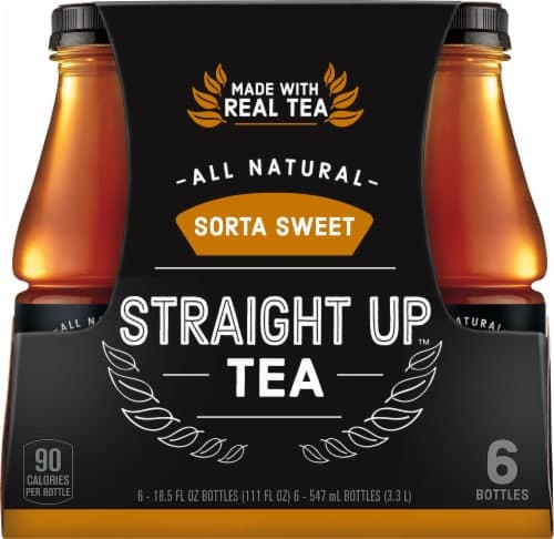 Straight Up Sorta Sweet Tea 6- Oz Bottles