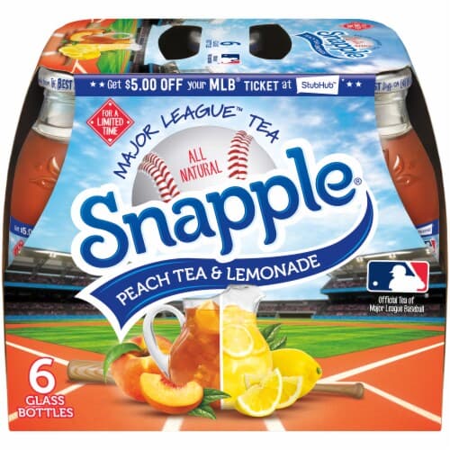 Snapple Tea, Peach Tea & Lemonade