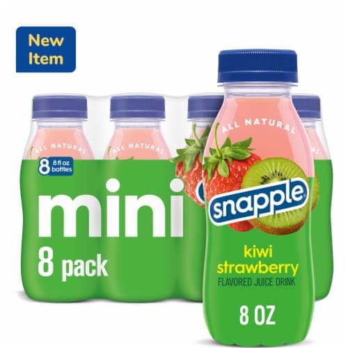 Snapple Strawberry Kiwi Juice Mini Bottles