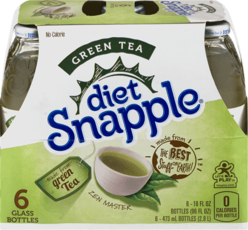 Snapple Diet Green Tea, Bottles