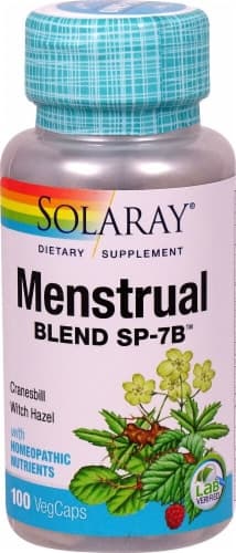Solaray Menstrual Blend Sp-7B Vegetarian Capsules