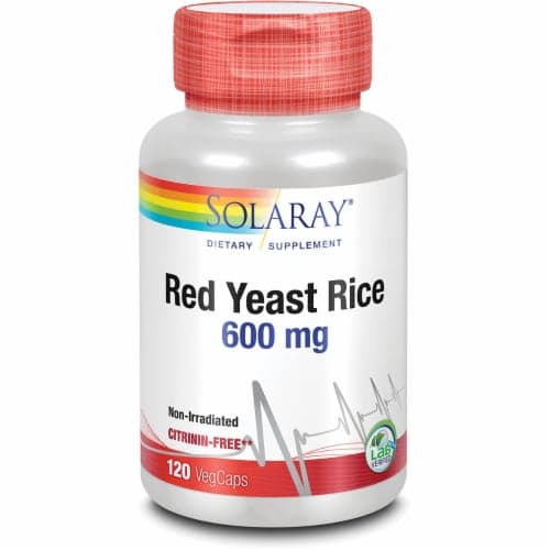 Solaray Red Yeast Rice 120 Veg Caps
