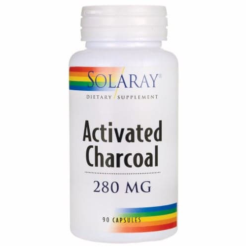 Solaray Activated Charcoal 90 Veg Caps