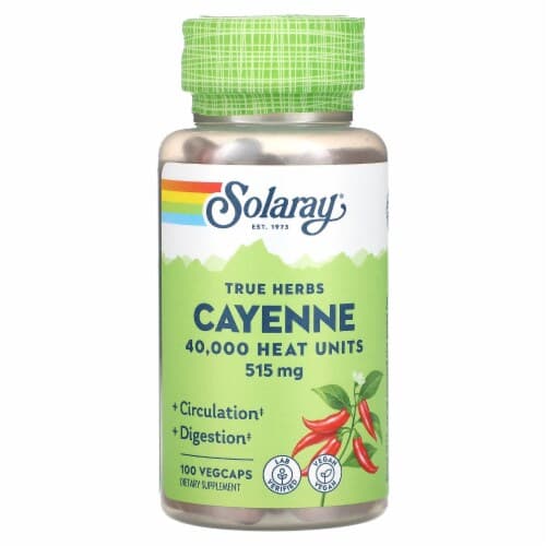 Solaray Cayenne Capsules