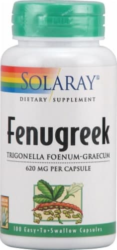 Solaray Fenugreek Seed Capsules