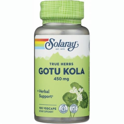 Solaray Gotu Kola 100 Veg Caps