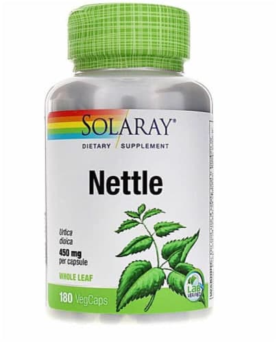 Solaray Nettle Whole Leaf Vegetarian Capsules