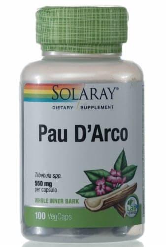 Solaray Pau D'Arco Vegetarian Capsules
