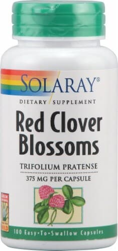 Solaray Red Clover Blossoms Capsules