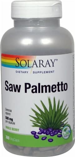 Solaray Saw Palmetto Whole Berry Vegetarian Capsules