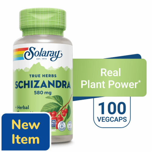 Solaray Schizandra Berries Vegetarian Capsules