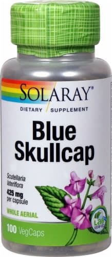 Solaray Blue Skullcap Vegetarian Capsules