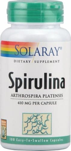 Solaray Spirulina Capsules