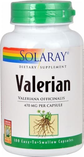 Solaray Nut Valerian Capsules