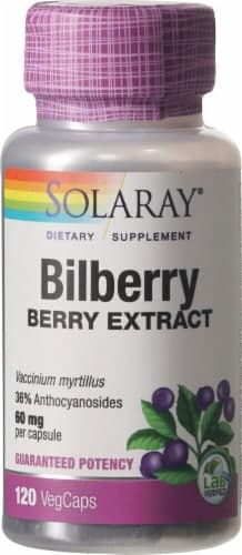 Solaray Bilberry Extract Vegetarian Capsules